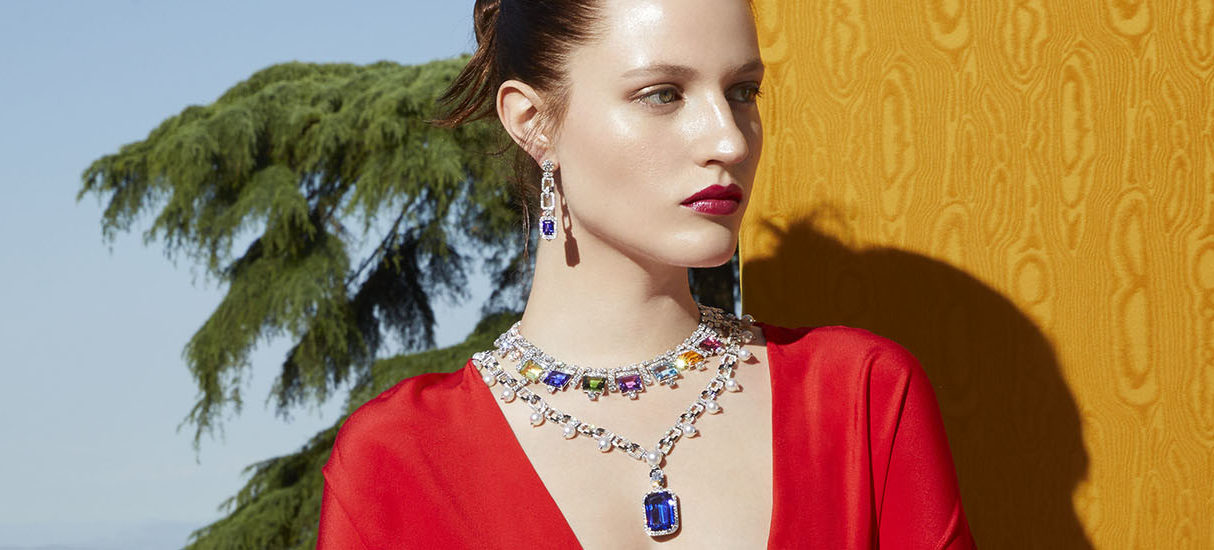 Barocko High Jewelry Necklace with Sapphires