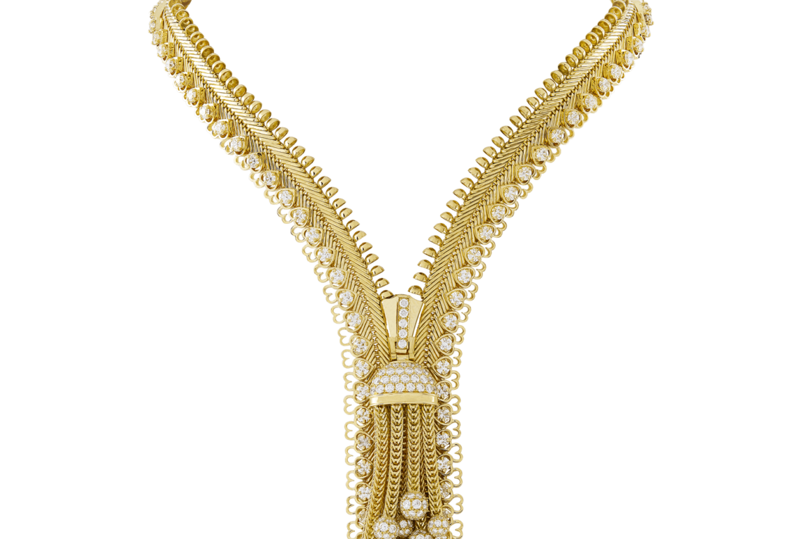 ADVERTISING: VAN CLEEF & ARPELS Zip Necklace 2015 Jewelry, Jewelry