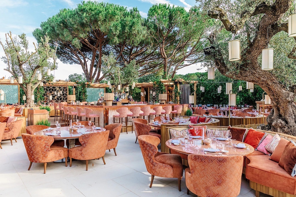 See Inside Louis Vuitton's Glamorous New Restaurant in Saint Tropez