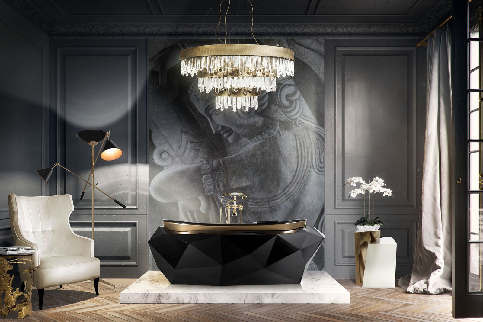 Stunning Luxury Bathroom Interiors, News and Events by Maison Valentina